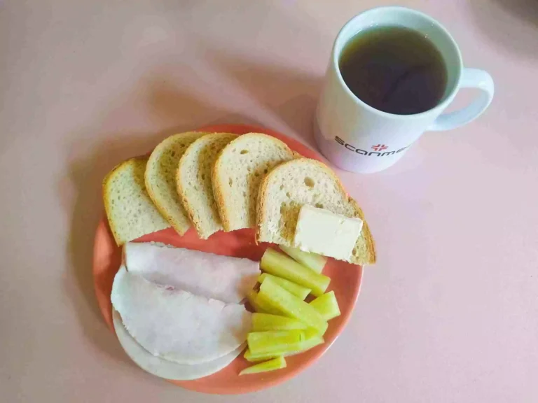 Śniadanie: dieta łatwostrawna

chleb pszenny 70g, margaryna miękka 10g, wędlina 60g, ogórek kiszony bez skórki 50g, herbata czarna
A:1,7
